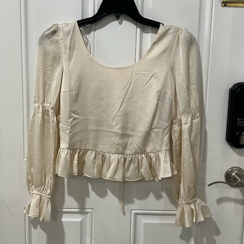 Promesa Grow Your Own Way Peasant Top